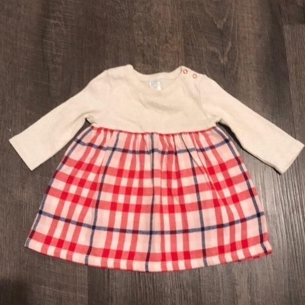 Nordstrom baby flannel dress